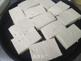 电饼铛煎豆腐的做法步骤：4