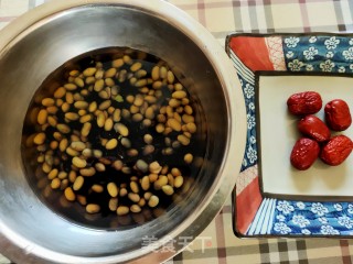 枣香双豆浆的做法步骤：1