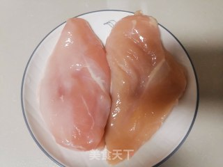 麻辣鸡丝的做法步骤：1