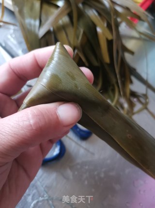 粉水晶西米粽的做法步骤：10