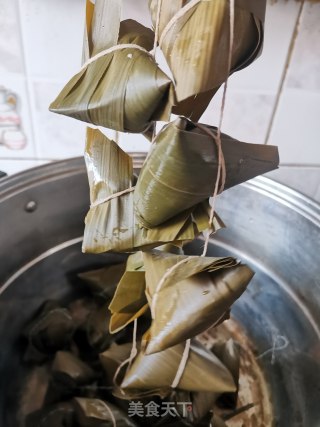 粉水晶西米粽的做法步骤：13