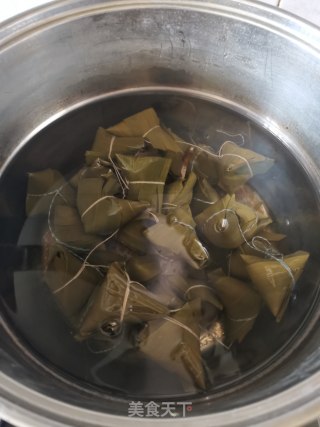 粉水晶西米粽的做法步骤：14