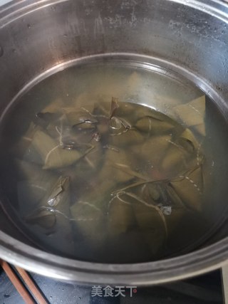 粉水晶西米粽的做法步骤：15