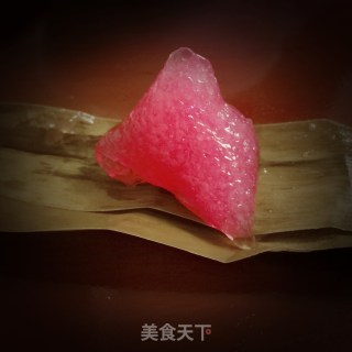 粉水晶西米粽的做法步骤：19