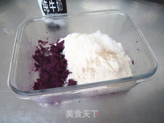 紫薯土司的做法步骤：4