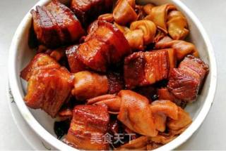 百叶结烧肉的做法步骤：1
