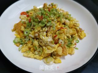 小笋炒蛋的做法步骤：9