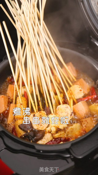 电饭煲自制串串香的做法步骤：11