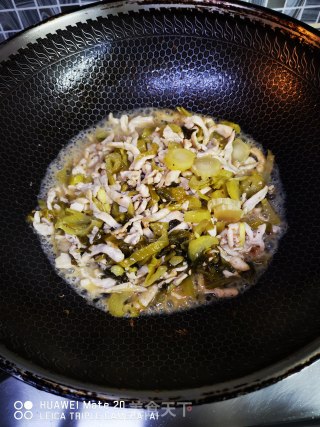 鸡丝酸菜的做法步骤：4