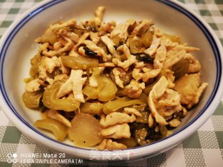 鸡丝酸菜的做法步骤：6
