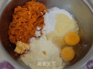 南瓜饼干的做法步骤：6