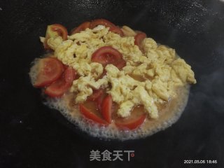 番茄炒鸡蛋的做法步骤：6