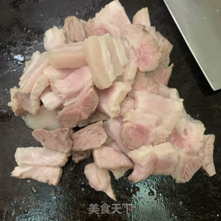 豆角炒五花肉的做法步骤：2