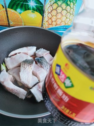 家常烧草鱼块的做法步骤：6