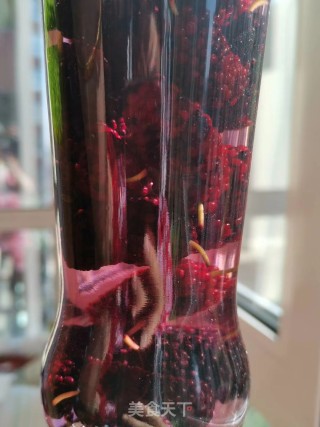 桑椹酒和蓝莓酒共用～我爱江小白的做法步骤：2
