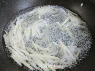 虾肉茭白拌石花菜的做法步骤：5