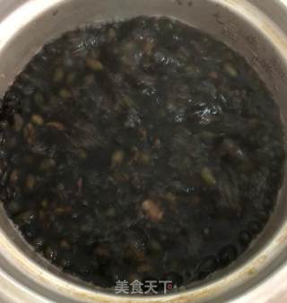 黑豆馅的做法步骤：1