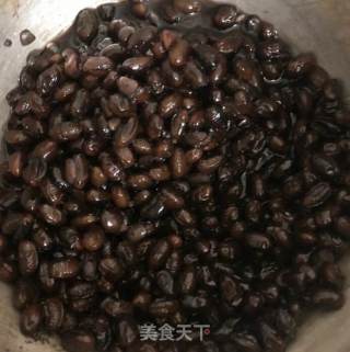 黑豆馅的做法步骤：2