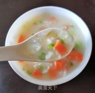胡萝卜肉丝粥的做法步骤：10