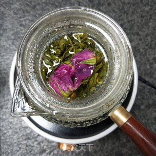 玫瑰绿茶的做法步骤：3