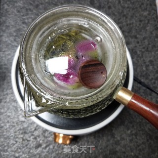 玫瑰绿茶的做法步骤：4
