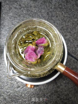 玫瑰绿茶的做法步骤：5