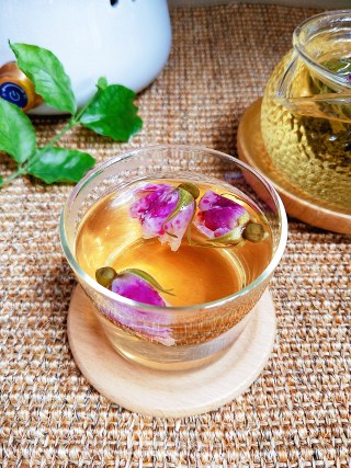 玫瑰绿茶的做法步骤：6
