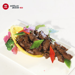 真滋味雪花牛肉粒的做法步骤：6