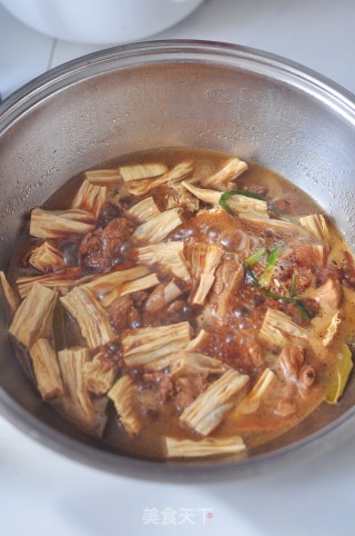 腐竹啤酒鸭的做法步骤：5