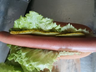 快手简单在家就可以做的宜家热狗的做法步骤：8