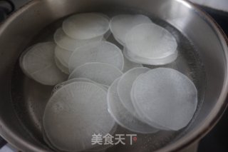 白灼白玫瑰的做法步骤：3