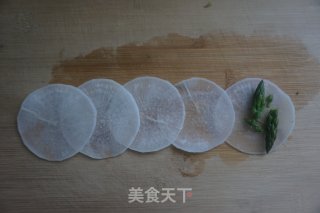 白灼白玫瑰的做法步骤：7