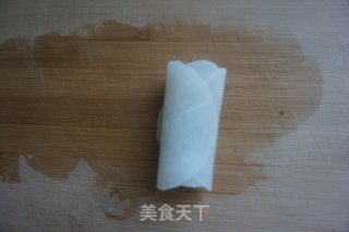 白灼白玫瑰的做法步骤：8