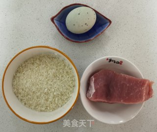 皮蛋瘦肉粥的做法步骤：1