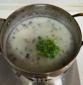 皮蛋瘦肉粥的做法步骤：11