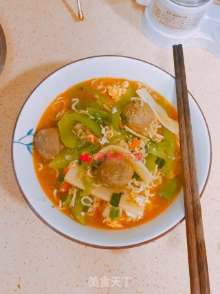 泡面也可以有营养的做法步骤：9