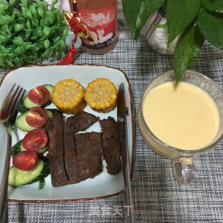 香煎肉眼牛排的做法步骤：7