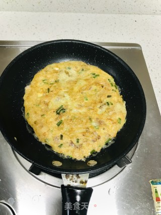 土豆鸡蛋煎肉饼的做法步骤：8