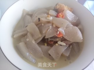 磨芋煮鱼的做法步骤：9