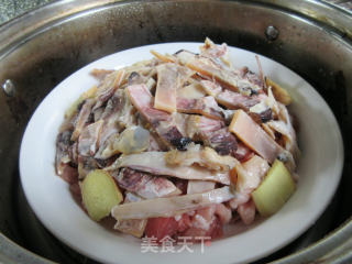 乌贼鲞蒸肉片的做法步骤：12