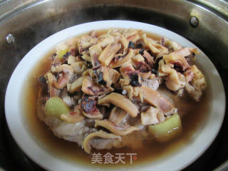 乌贼鲞蒸肉片的做法步骤：14