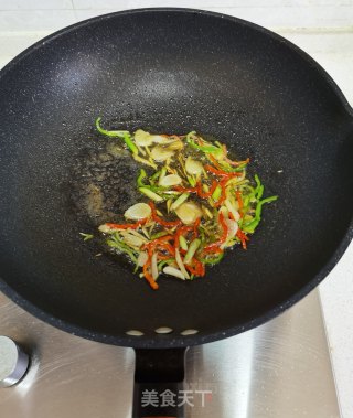 荷兰豆炒山药的做法步骤：7