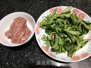 养心草肉泥汤的做法步骤：1