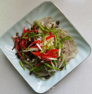 干豆角拌粉条的做法步骤：5