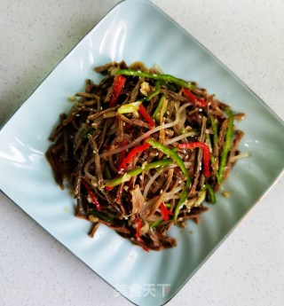 干豆角拌粉条的做法步骤：8