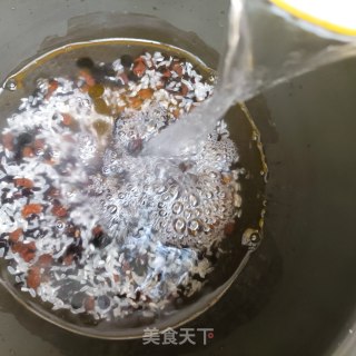 人参果三黑粥的做法步骤：6