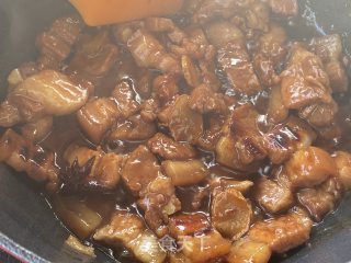 小鲍鱼红烧肉炖土豆，超级下饭哟！的做法步骤：5