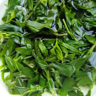 炒肉拌霞草的做法步骤：9