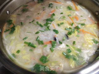海鲜燕丝面的做法步骤：16