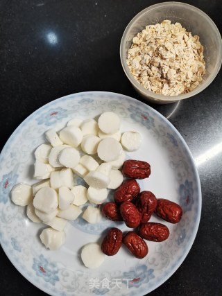 山药红枣燕麦粥的做法步骤：1